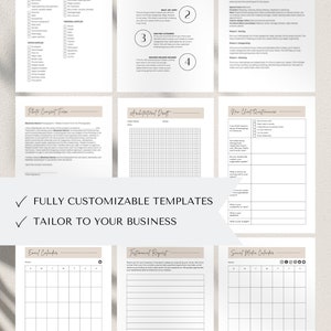 Professional Organizer Forms Professional Organizer Brochure ...