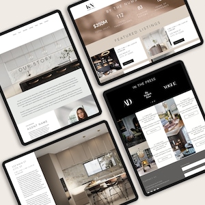 Wix website template realtor website template wix real estate website design real estate agent website theme wix website design custom
