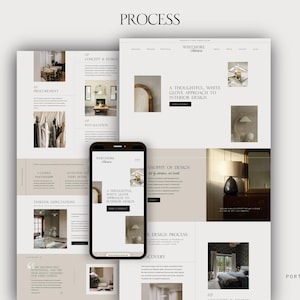 Interior Design Website Template Showit Luxury Interior Designer Portfolio Home Staging Web Design Interior Design Services Marketing image 4