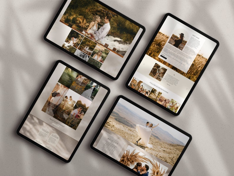 Wix Website for Photographers Portfolio Website Template Wedding ...