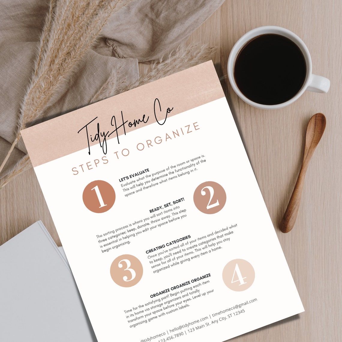 Professional Home Organizer Services & Packages and Steps to Etsy