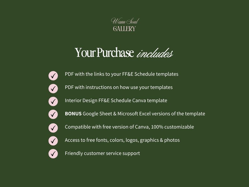 FF&E Schedule Template Interior Design Project Timeline Canva Excel ...