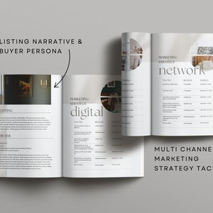 Real Estate Marketing Plan New Listing Template Realtor Marketing Strategy Property Listing Presentation Canva Real Estate Template Marketing For Agents