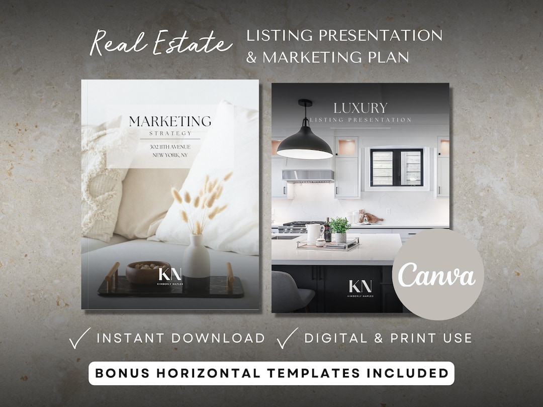 Listing Presentation Luxury Real Estate Marketing Plan for Real Estate ...