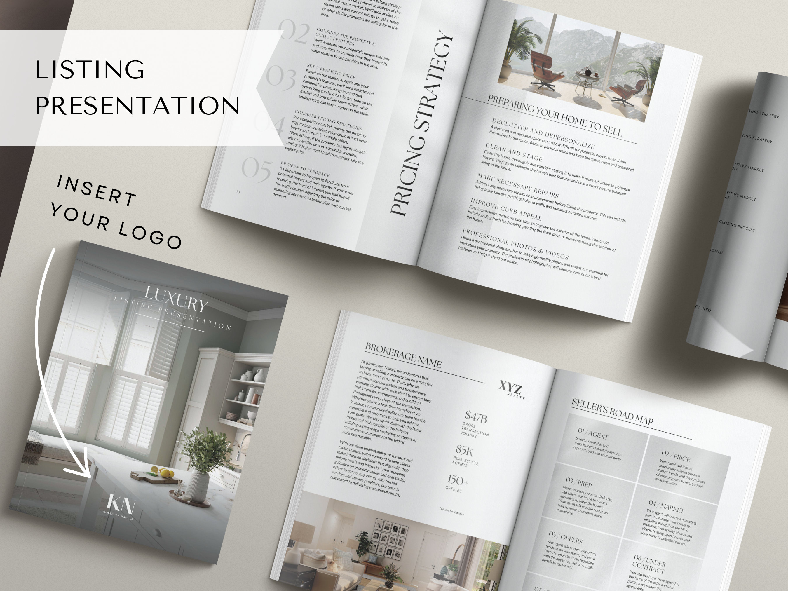 Real Estate Marketing Plan Real Estate Listing Presentation Template ...