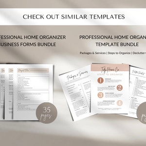 Organizing Forms Professional Organizer Flyer Professional Organizer Forms Professional ...