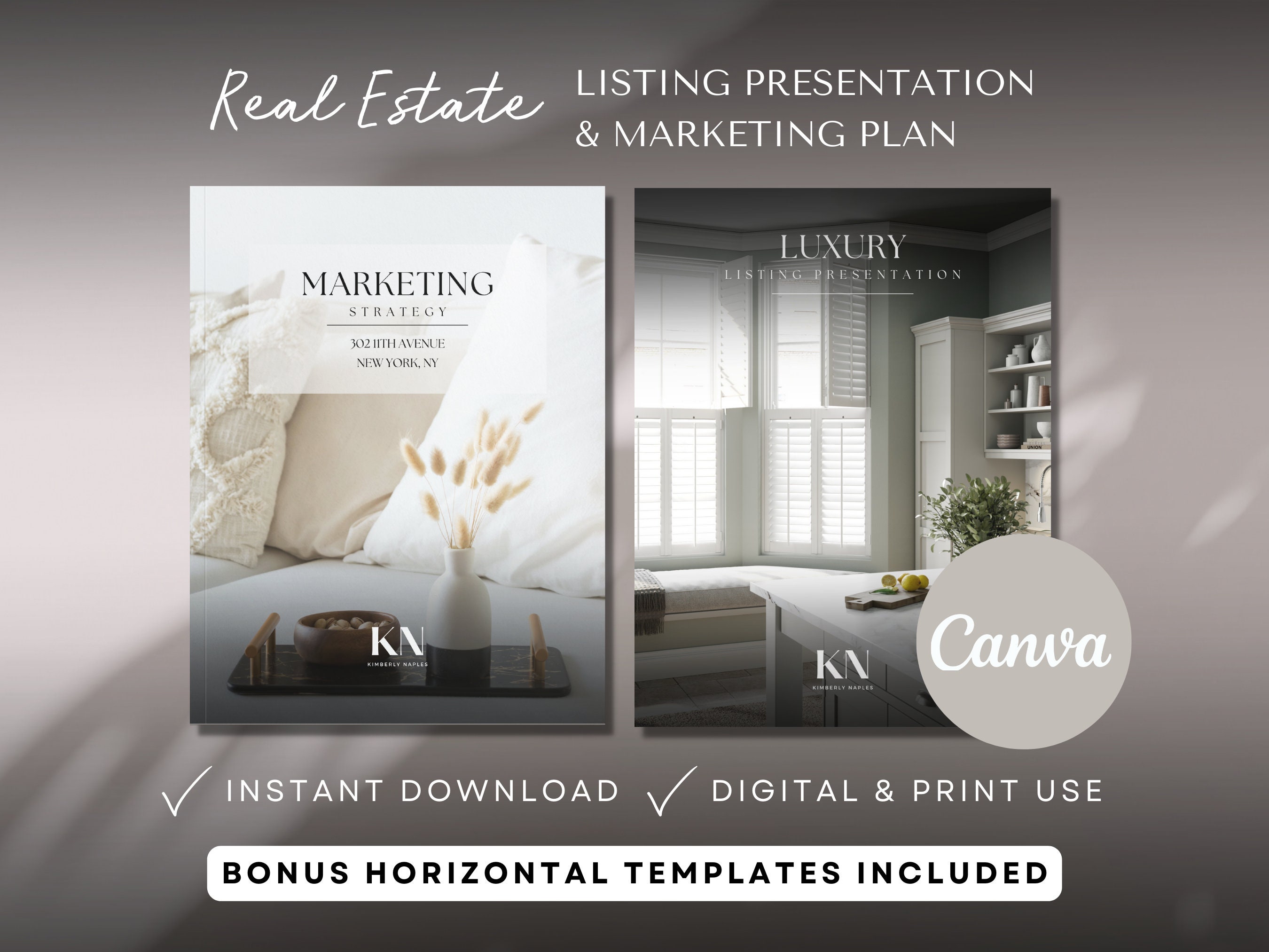 Real Estate Marketing Plan Real Estate Listing Presentation Template ...