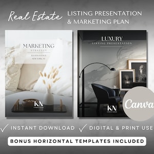 Listing presentation real estate marketing plan book real estate template marketing plan realtor luxury pre listing presentation for realtor