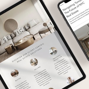 Website design real estate website template wix website template modern realtor website template custom real estate modern website theme