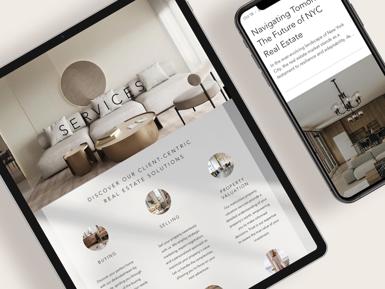 Website design real estate website template wix website template modern realtor website template custom real estate modern website theme