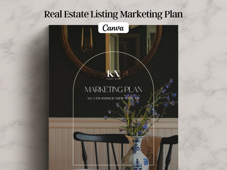 Real Estate Marketing Plan New Listing Template Realtor Marketing Strategy Property Listing Presentation Canva Real Estate Template Marketing For Agents