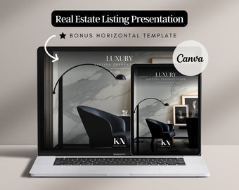 Real Estate Listing Presentation Template Real Estate Marketing Luxury Seller Guide New Listing Template Seller Agent Marketing Realtor Book