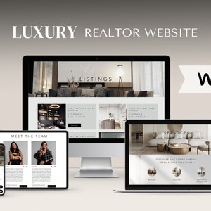 Wix website template realtor website template wix real estate website design real estate agent website theme wix website design custom