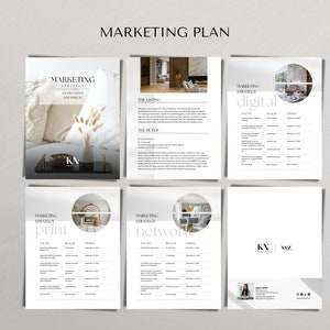 Pre listing presentation buyer seller guide real estate marketing plan cma real estate template bundle real estate buyer seller packet canva