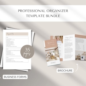 Professional organizer templates professional organizer forms professional organizer brochure professional organizer contract home organizer