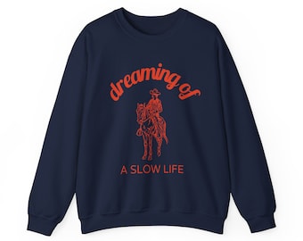 Slow Life Crewneck-tröja