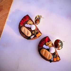 Charcuterie Board Handmade Earrings