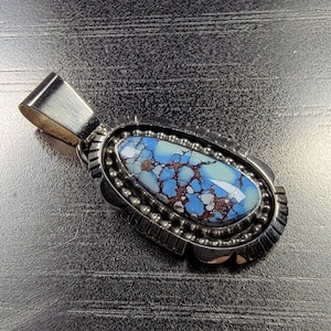 Gouden heuvels hanger | Navajo-hanger | Gouden heuvels turquoise ketting