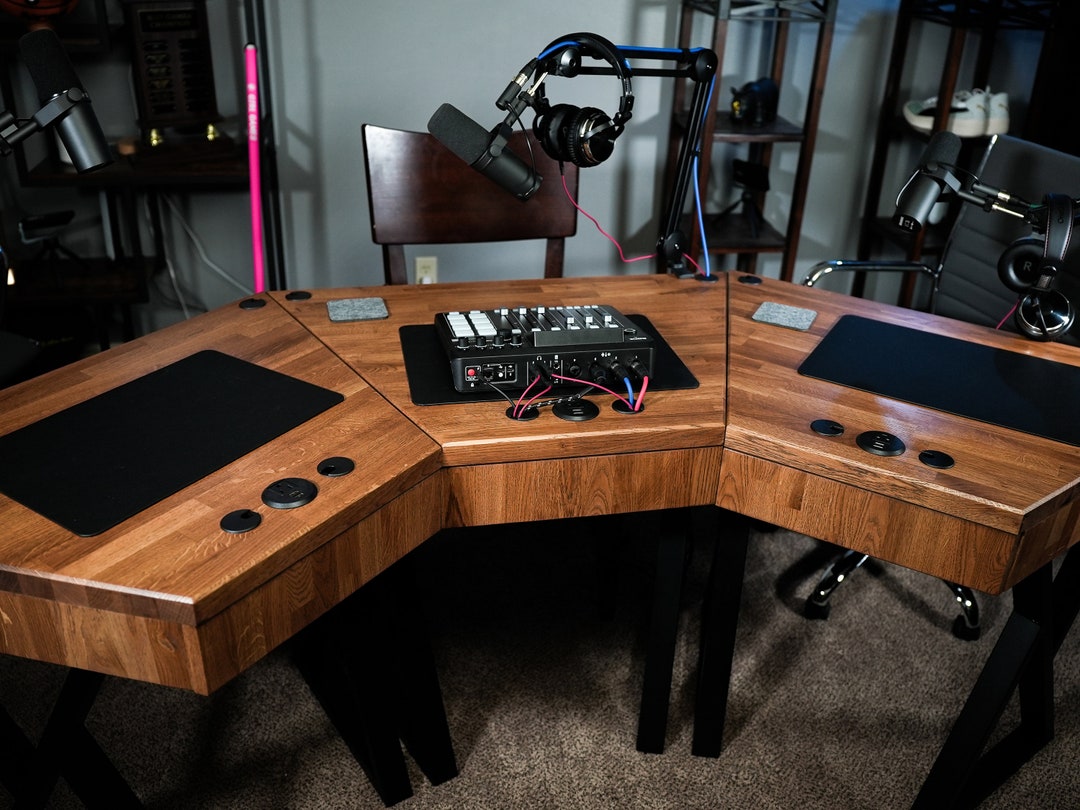 Podcast Tables Modular Desks Etsy