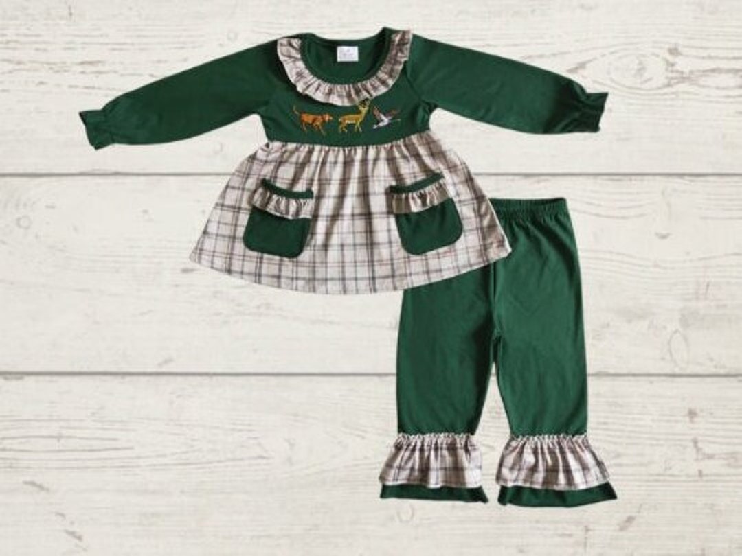 Girls Duck Deer Dog Hunting Set Etsy