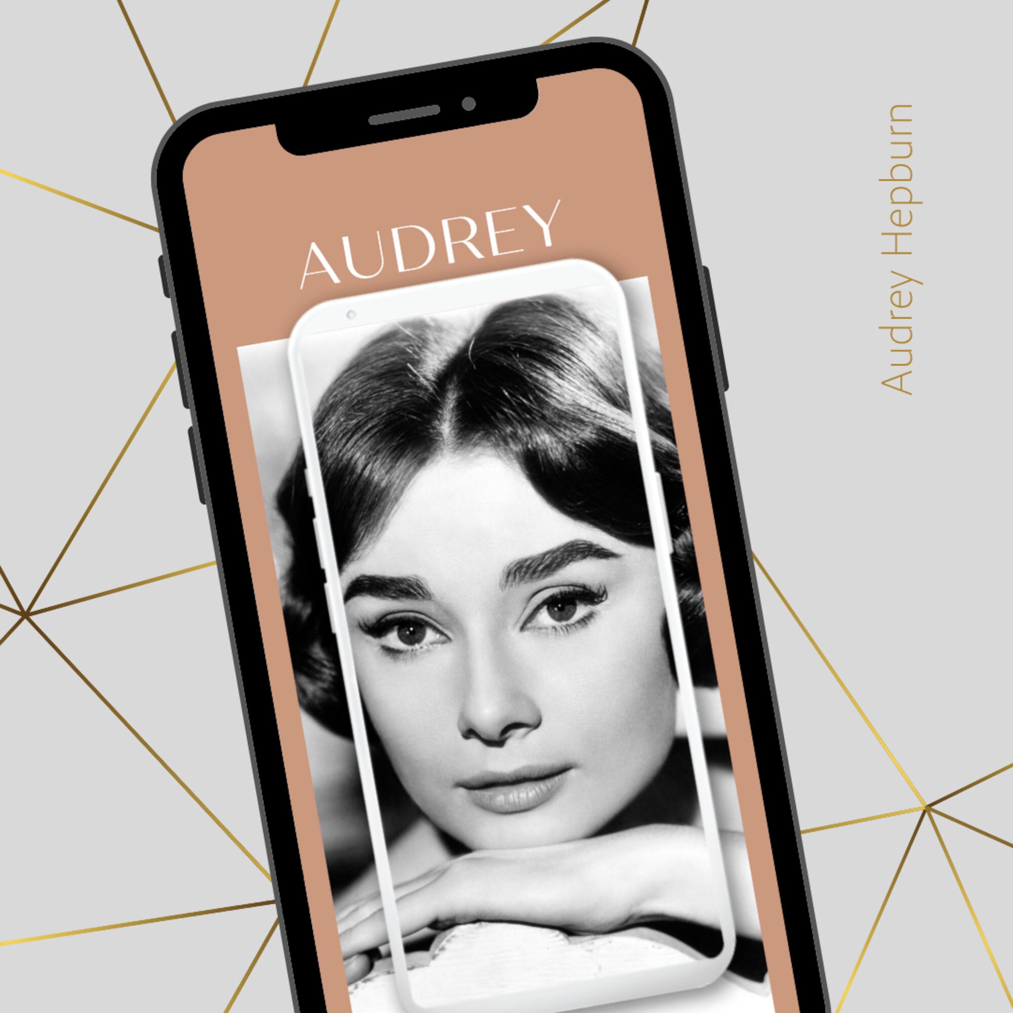 Wallpaper ID: 440375 / Celebrity Audrey Hepburn Phone Wallpaper, , 750x1334  free download