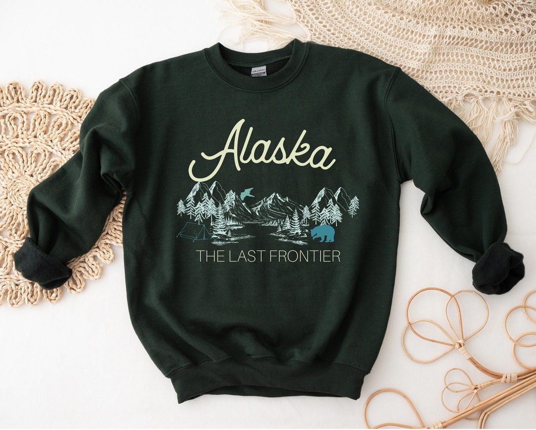 Alaska Sweatshirt, Alaska Sweatshirt for Men, Women Sweatshirt Alaska