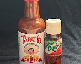 Mini tapatío and Tajín