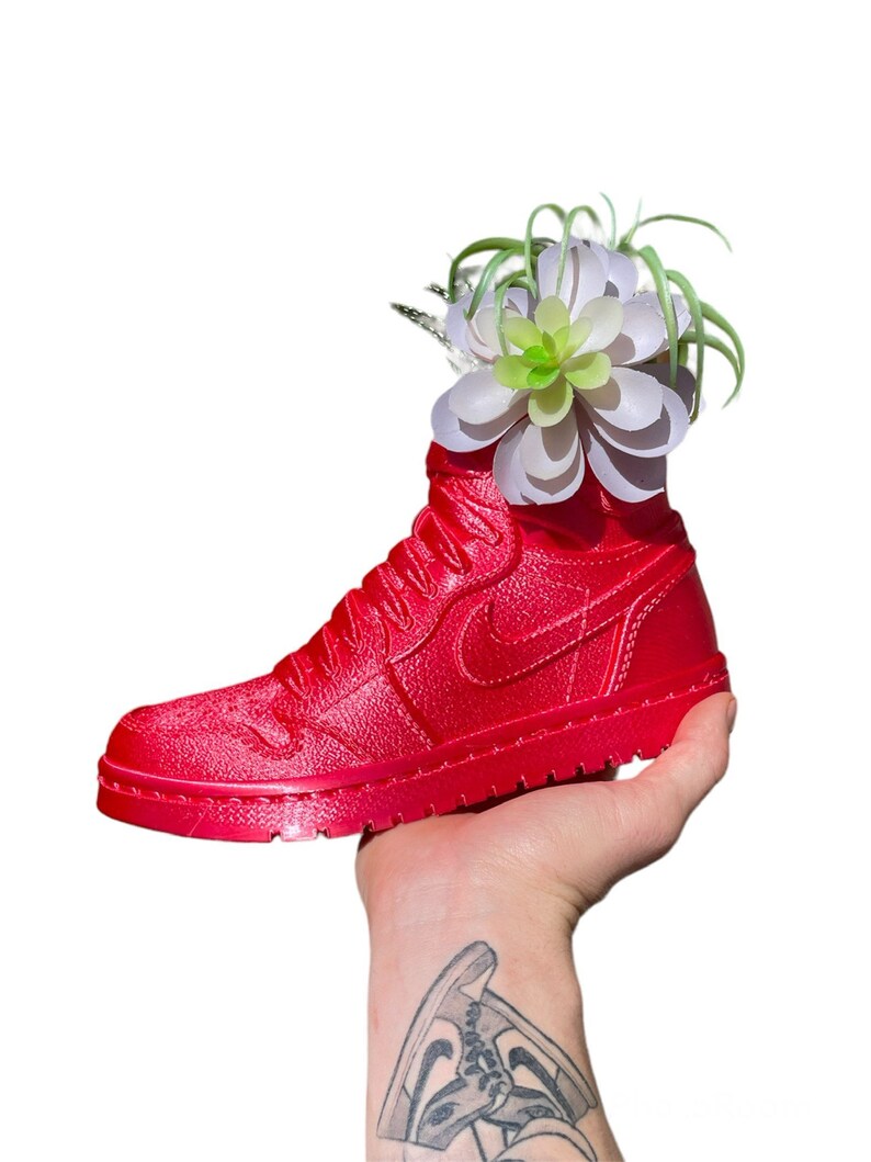 Nike Jordan 1 Sneaker Planter Shoe Pot Shoe Planter Sneakerhead Gifts