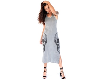 mid calf tank dress
