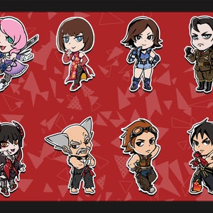 Tekken Keychains