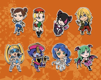 Street Fighter & Darkstalkers Keychains