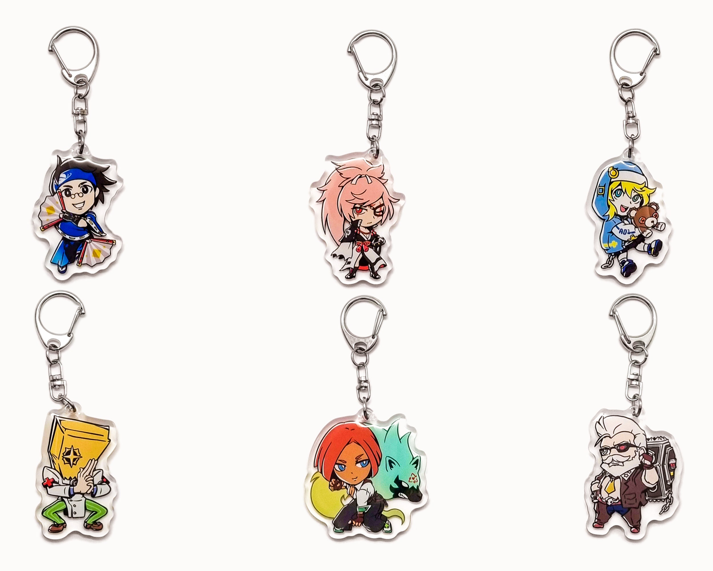 Guilty Gear Keychains Etsy