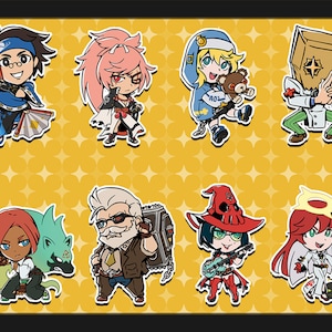 Guilty Gear Keychains