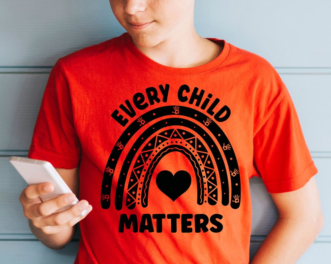 Every Child Matters SVG Orange Shirt Day Children School - Etsy