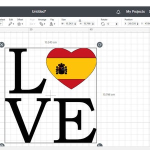 Spanish Flags SVG file is perfect for making projects for personal use and small business use. Make your own unique t-shirts, coffee mugs, tote bags, and so much more! This file is compatible with cutting machines such as Silhouette or Cricut.