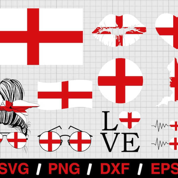England svg, England Flag svg,  United Kingdom svg, London svg Instant Download