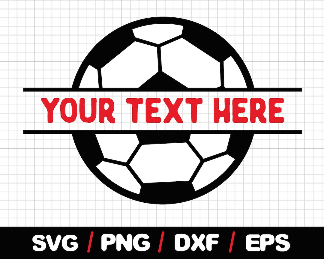 Soccer Svg, Soccer Ball With Name Svg Instant Download Etsy