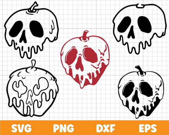 Poison Apple Svg Poisoned Apple Svg Halloween Svg Teacher - Etsy