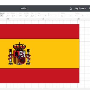 Spanish Flags SVG file is perfect for making projects for personal use and small business use. Make your own unique t-shirts, coffee mugs, tote bags, and so much more! This file is compatible with cutting machines such as Silhouette or Cricut.