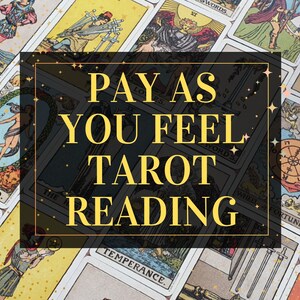 Pay As You Feel Tarot Reading by Tye Constellation, Affordable Budget Psychic & Oracle Readings, Customised Insight From Professional Reader