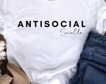 AntiSocial Svg, AntiSocial Club Png, Antisocial  Trendy Sayings Svg, AntiSocial Mom, AntiSocial Butterfly Png, Antisocial socialEPS, DXF,