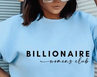 Billionaire Women's Club SVG: Boss Babe Cricut Cut File (Digital Download)