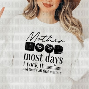 Some days I rock it some days it rocks me svg, Motherhood svg, Rocking motherhood svg, Funny motherhood skull svg, Mom Life Svg, Mom svg