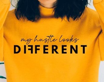 My Hustle se ve diferente SVG png pdf, entrepreneur svg hustle svg grind svg, rise & hustle, motivacional svg, cita inspiradora, archivo de corte