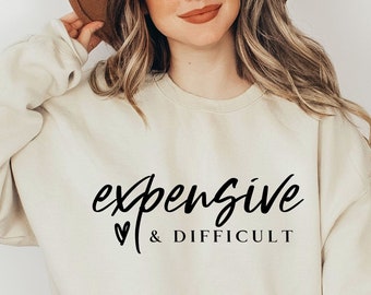 Cher et difficile Svg Pdf, conception drôle de sublimation pour femmes, preppy, sarcastique, CONCEPTION NUMÉRIQUE, téléchargement immédiat, couper des fichiers, Cricut