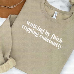 Walking By Faith Tripping Constantly, Glitter Bible Spirit Religious, Jesus Png, Bible Jesus Christian, Bible Shirt Design Download