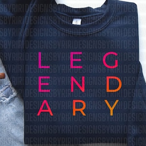 Svg légendaire, Be a Legend Png, She Wake Pray Slay, Je suis elle svg, Svg femme forte, Svg motivant, entrepreneur, Svg fille patron,