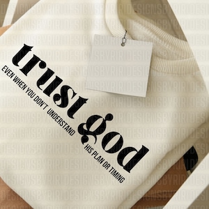 Vertrouwen in de Heer Svg,... Maar God, vertrouw op het proces, vanwege God Svg, Goden zullen Svg Jezus Png, God vertrouwen, God is, Cricut bestanden