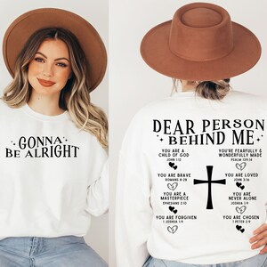 Andrà tutto bene Svg, Cara persona dietro di me Svg, Va bene Svg, Png, Amore per se stessi, Sei importante, Cura di sé, Salute mentale, Cricut Cut Files