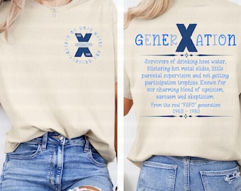 Generation X Gen X Svg Png Jpg, Raised On Hose Water And Neglect Cricut, Sarcasm Png,  Trendy Svg, Sublimation Files, Cricut Cut File